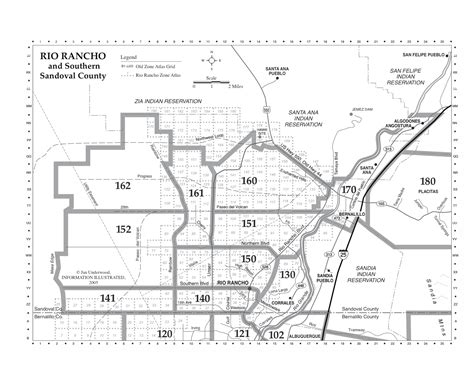 Rio Rancho Zip Codes Map