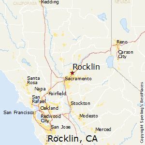 Rocklin CA Map
