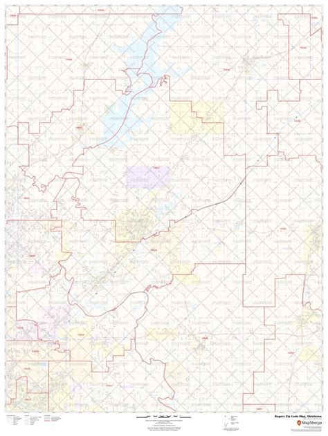 Rogers Zip Code Map