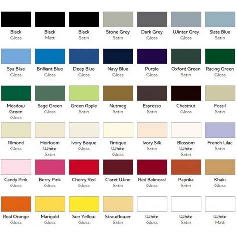 Rustoleum Paint Colors Finish