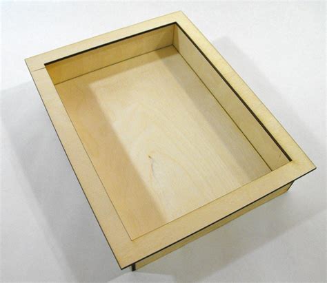 A pre-made shadow box kit