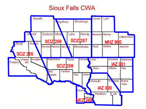 Sioux Falls Zip Code Directories