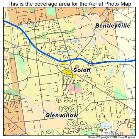 Solon Ohio Zip Code Map