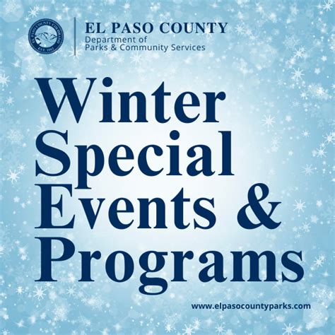 Special Events and Programs