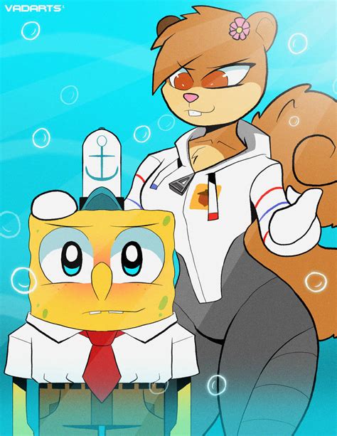 SpongeBob and Sandy