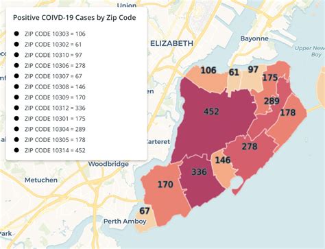 Staten Island Zip Codes Map