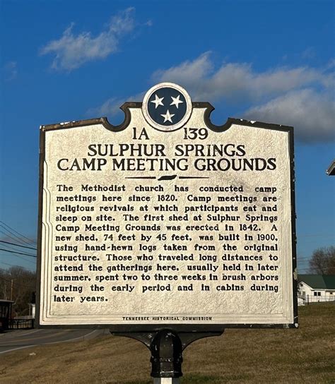 Sulphur Springs History