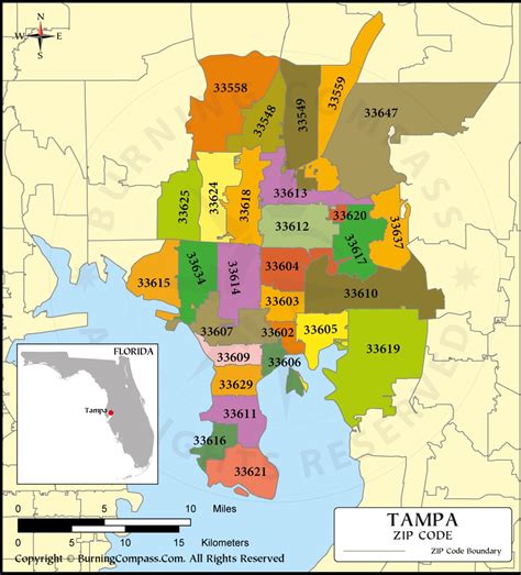 Tampa Bay Zip Codes