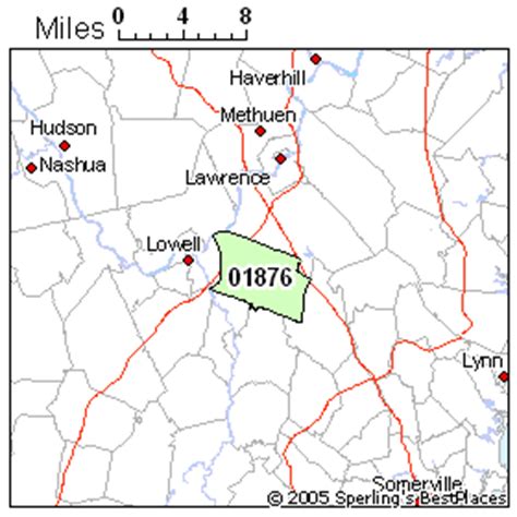 Tewksbury Ma Zip Code And Living Guide
