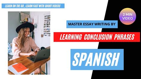 That In Spanish Conclusion