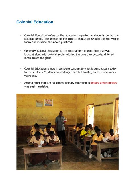 The Colony Education