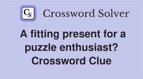 The Enthusiast Crossword Clue