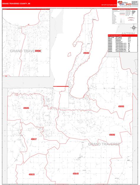 Traverse City Zip Code Map