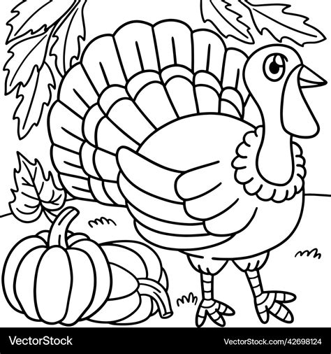 Turkey Coloring Pages For Kids