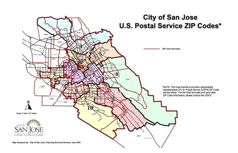 USC Zip Code Map