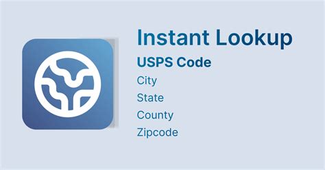 USPS Zip Code Lookup