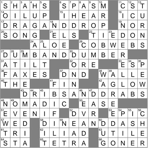 Understanding Crossword Clues