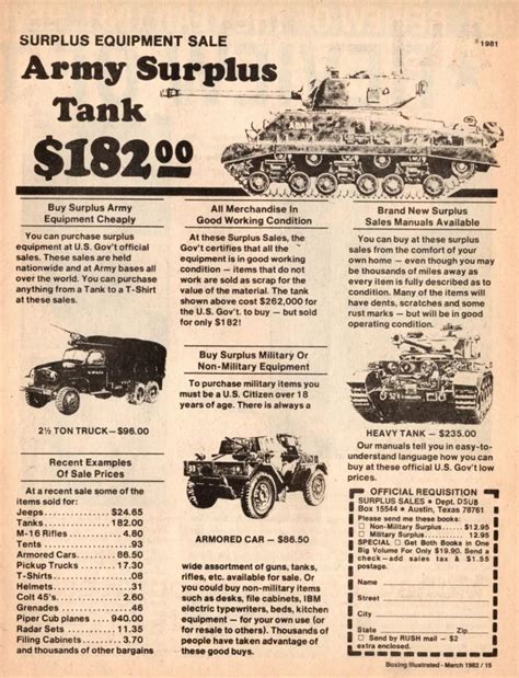 Understanding the Basics of Military Surplus Auctions