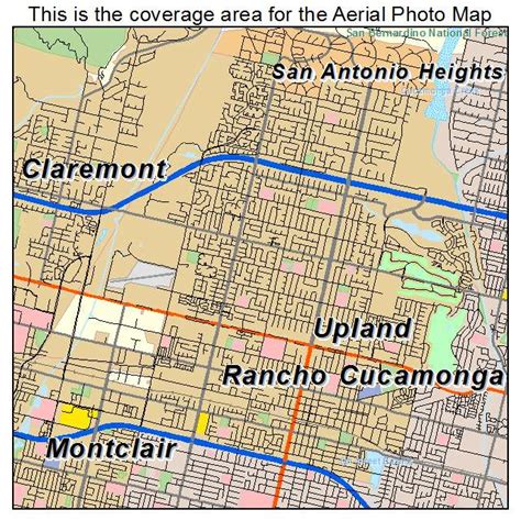 Upland CA Map