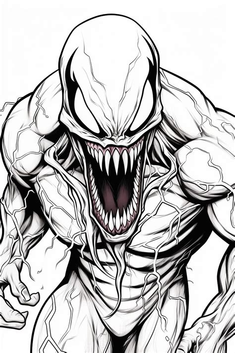 Venom Coloring Pages