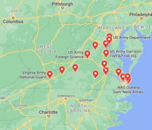 Virginia Military Bases