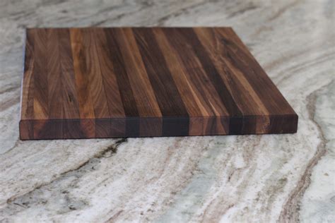 Walnut End Grain Cutting Board Construction