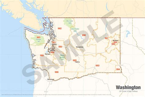 Washington Zip Codes