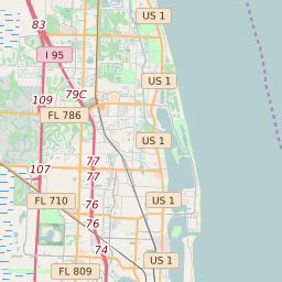 Wellington FL Zip Codes Map