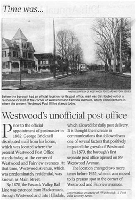 Westwood History