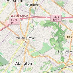 Willow Grove Zip Code Map