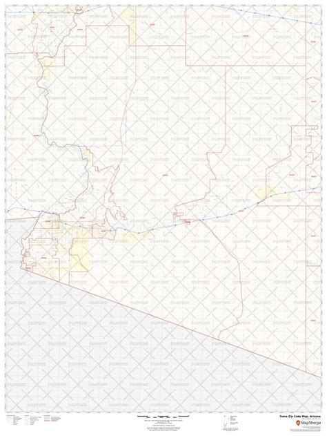 Yuma Zip Code Map