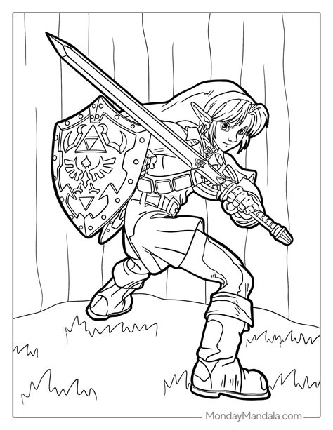 Zelda Coloring Adventure