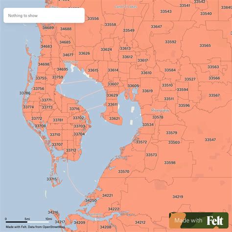 Zip Codes In Hillsborough County, Tampa FL