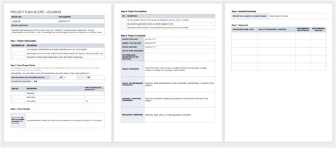 Agile Project Scope of Work Template