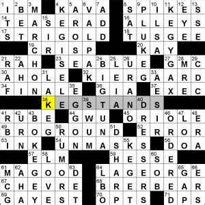 American Values Club Crossword