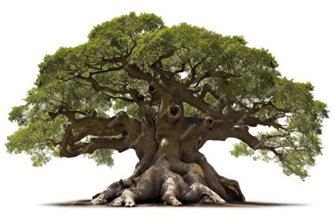 Un árbol frondoso para colorear