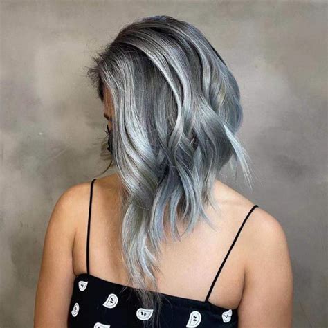 Ash Gray Hair Color
