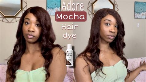 At-Home Hair Coloring Mocha Hair Color