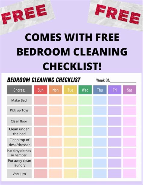 Bedroom Chores