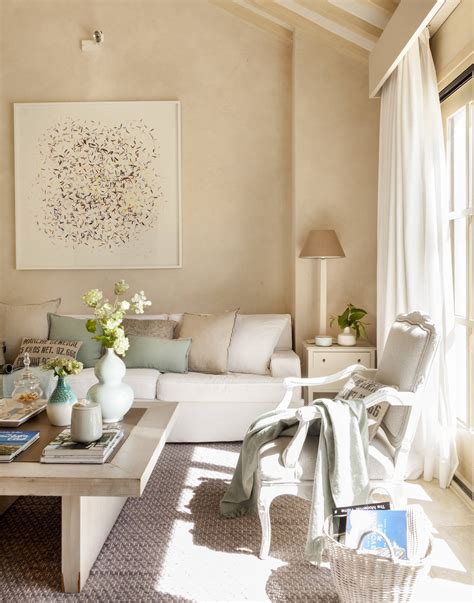 Beige claro interior casa