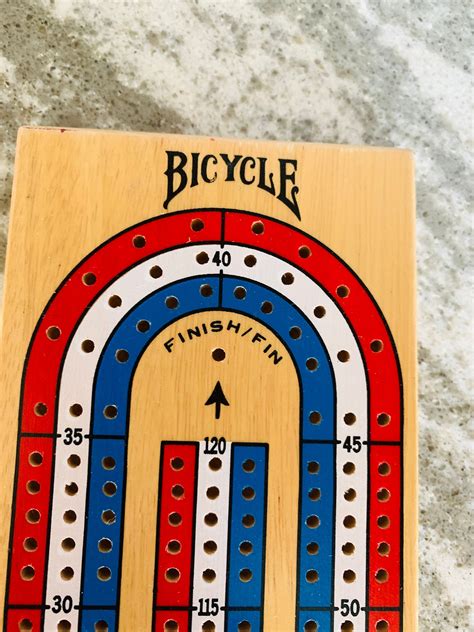 Bicycle Cribbage Board