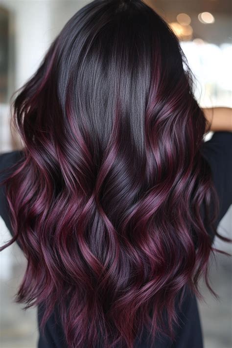 black cherry hair color ideas
