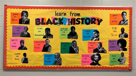 Black History Month Bulletin Board Idea