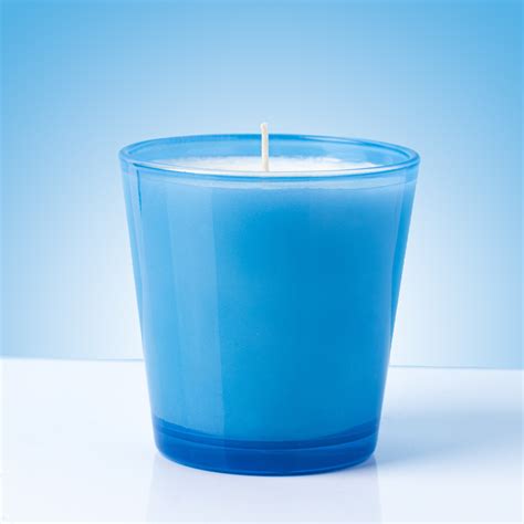 Blue candle