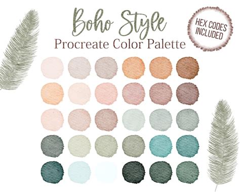 Boho Chic Colors