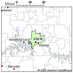 Branson MO Zip Code 65615
