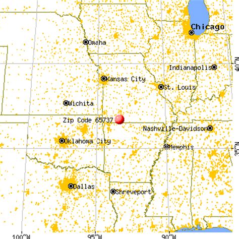 Branson MO Zip Code 65737