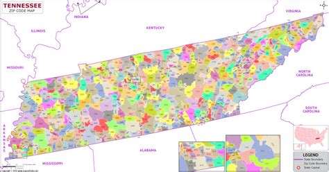 Brentwood Tennessee Zip Code Boundary