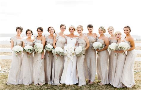 Champagne Color Bridesmaid Dresses
