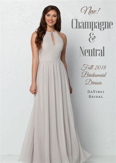 Champagne Color Bridesmaid Dresses